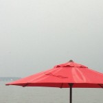 Rainy Day Red Umbrella - right size
