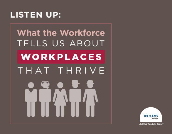 Listen Up: What the Workforce Tell Us About Workplaces that Thrive